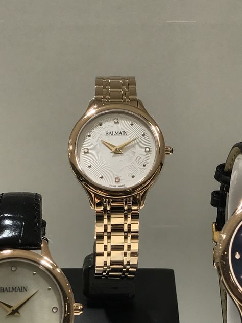 BALMAIN ladies dial Balmain Watch Women, Watch Women's Classy, Best Watches Women, Luxury Purchases, Aesthetic Watch, Stylish Watches For Girls, Latest Women Watches, Movado Womens Watch, Cartier Watches Women