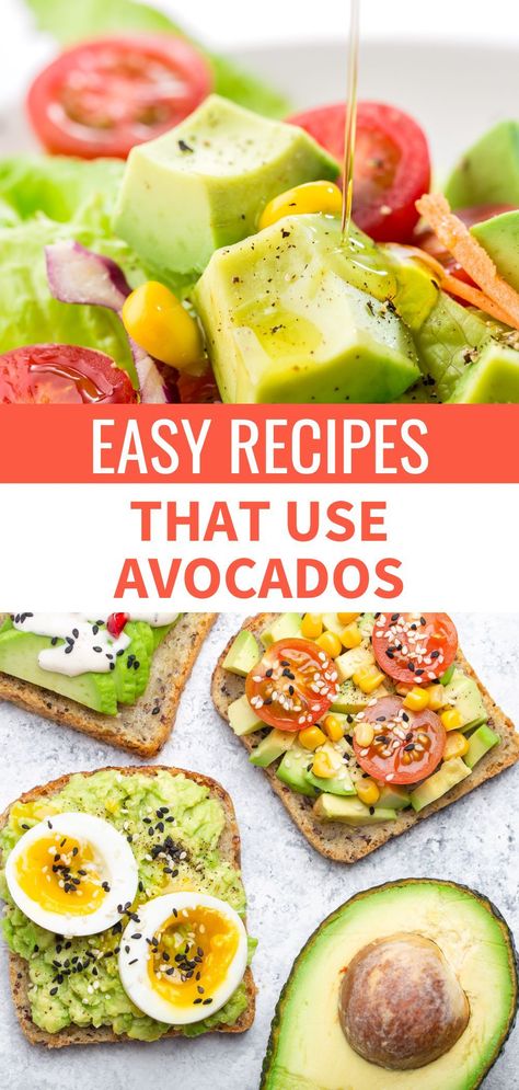 Keto Avocado Recipes Breakfast, What To Make With Avocados Recipe, Meals Using Avocado, Breakfast With Avocados, Avacodo Breakfast Idea, Things To Make With Avocado Snacks, Avocado Recipes For Diabetics, Low Carb Recipes With Avocado, What To Put On Avocado