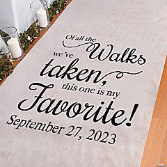 Personalized Wedding Aisle Runner, Personalized Aisle Runner, Classic Wedding Themes, Wedding Aisle Runner, Diy Wedding Arch, Wedding Runner, Aisle Runner Wedding, Aisle Runner, Super Saver