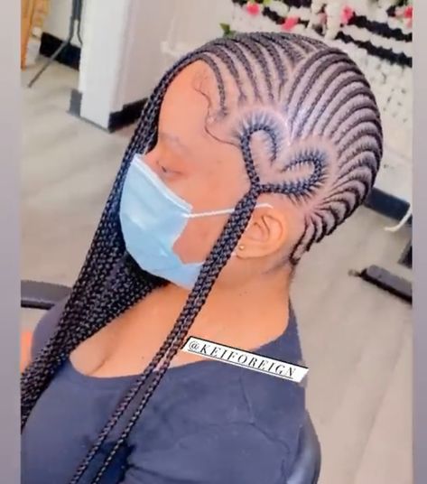 Lemonade Braids Hairstyles With Heart, Mexico Hairstyles, Lemonade Braids With Heart, Braids With Heart, Protective Styles For Natural Hair Short, Heart Braids, Aesthetic Surgeon, Lemonade Braids Hairstyles, Kids Hairstyle