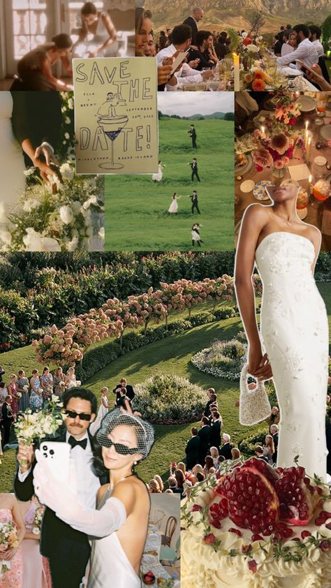 Wes Anderson Wedding Inspiration, Wes Anderson Wedding, Pizza Wedding, Wedding Collage, Wedding Photo Gallery, Plan My Wedding, Garden Party Wedding, Classy Wedding, Whimsical Wedding