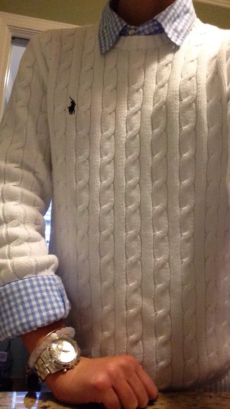 Polo sweater and vv Oxford Grayson Hawthorne, Fashion For Men Over 40, Polo Outfit Men, Teaching Mens Fashion, Vest Outfits Men, Social Clothes, Sweater Outfits Men, Driver Shoes, Knit Sweater Outfit