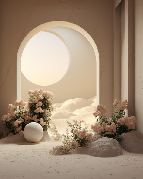 Digital Dreamy Explorations | Cristina La Porta Studio Set Design Photography, Dreamy Decorations, Dreamy Interior, Fragrance Editorial, Photography Studio Spaces, Metaverse Art, Photo Studio Design, Photography Studio Decor, Elegant Wedding Themes