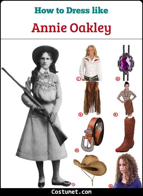 Annie Oakley Costume, Skirt Cowboy Boots, Cc Essentials, Brown Suede Skirt, Rodeo Rider, Annie Oakley, Western Style Shirt, Cowboy Girl, Costume For Halloween