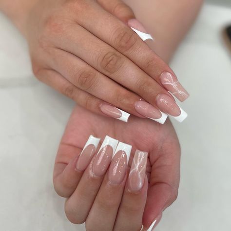 Marble And French Nails, Marble Nails With French Tip, French Tip With Marble Accent Nail, French Tip And Marble Nails, Marble French Nails, Marble French Tip, White Marble Nails, Marble French Tip Nails, Marble Rings