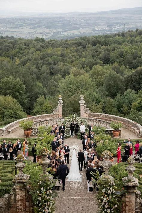 Castle Wedding Ceremony at Castello di Celsa in Italy #weddingceremony #destinationwedding Wedding Venue In Italy, Castle For Wedding, Wedding Venues Old Castle, Wedding Ceremony Venues Outdoor, Wedding At A Castle, Fairytale Castle Wedding, Wedding Ceremony Castle, Wedding Ideas Castle, Castle Wedding Venue Fairytale