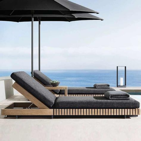 Outdoor Pool Furniture, Outdoor Lounge Area, Wood Patio, Lounge Area, Pool Furniture, Outdoor Furniture Collections, Teak Outdoor, Outdoor Wood, Garden Set