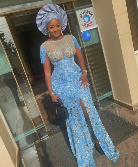 Blue Aso Ebi Styles Lace, Asoebi Lace Styles For Slim Ladies, Asoebi Styles Lace Traditional Weddings 2020, Aso Ebi Lace Styles 2020, Beautiful Lace Gown Styles, Aso Ebi Lace Styles 2023, Cord Lace Gown Styles Aso Ebi, Trendy Lace Asoebi Styles, Aso Ebi Lace Styles African Weddings