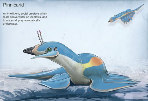 Pinnicarid | Subnautica Wiki | FANDOM powered by Wikia Alex Ries, Subnautica Creatures, Subnautica Concept Art, Subnautica Below Zero, Below Zero, Alien Concept, Alien Design, Alien Concept Art, Creature Drawings