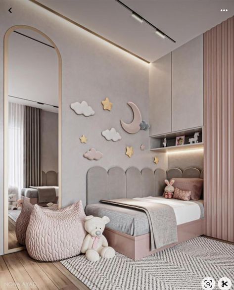 Girl Bedroom Designs For Kids, Princess Kids Room, Modern Girls Rooms, Small Girls Bedrooms, Modern Kids Room Design, Small Kids Bedroom, Kids Bed Design, Circu Magical Furniture, Magical Furniture