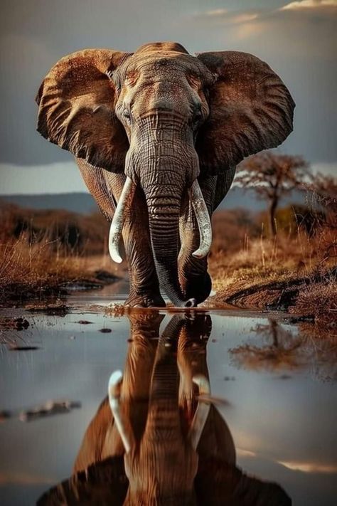 African Elephant Illustration, African Animals Photography, Elephant Painting Canvas, African Wildlife Photography, Elephant Photography, Elephant Pictures, Elephants Photos, Elephant Illustration, Animals Amazing