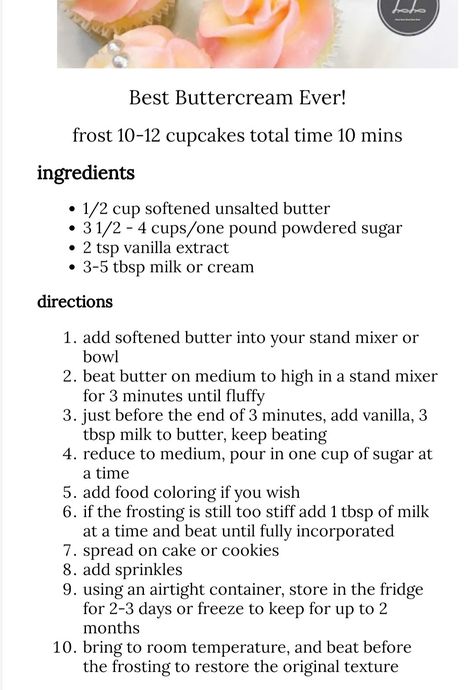 Homemade Frosting Easy Powdered Sugar, Thick Icing Recipe, Heavy Cream Frosting, Cake Covering, Airfry Recipes, Cakes Without Butter, Homemade Icing, Powdered Sugar Icing, Creaming Method