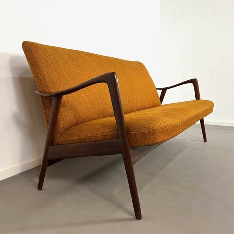 Midcentury Modern Sofa, Folke Ohlsson, Oak Armchair, Teak Sofa, Mid Century Sofa, Mid Century Armchair, City Furniture, Sofa Armchair, Table Storage