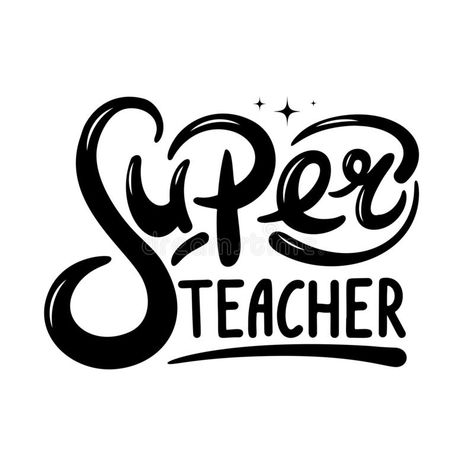 Teacher Appreciation Quotes, Idee Cricut, Super Teacher, Quote Happy, Hand Lettering Quotes, Happy Teachers Day, Teachers Day, Social Icons, Teacher Quotes