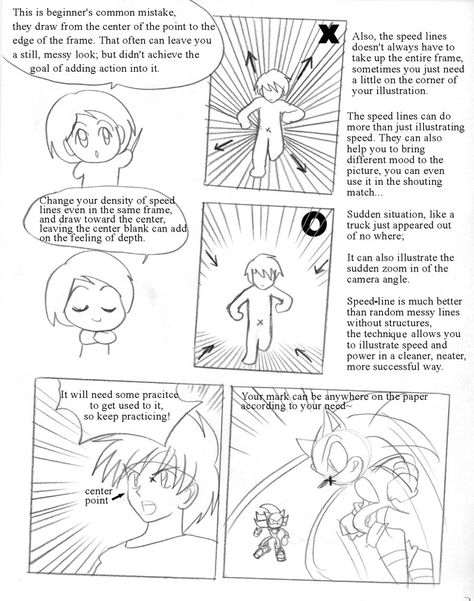 How To Draw Speed Lines, Manga Tips, Comic Making, Comic Tips, Speed Lines, Comic Template, Comic Book Layout, Manga Tutorial, Comic Tutorial