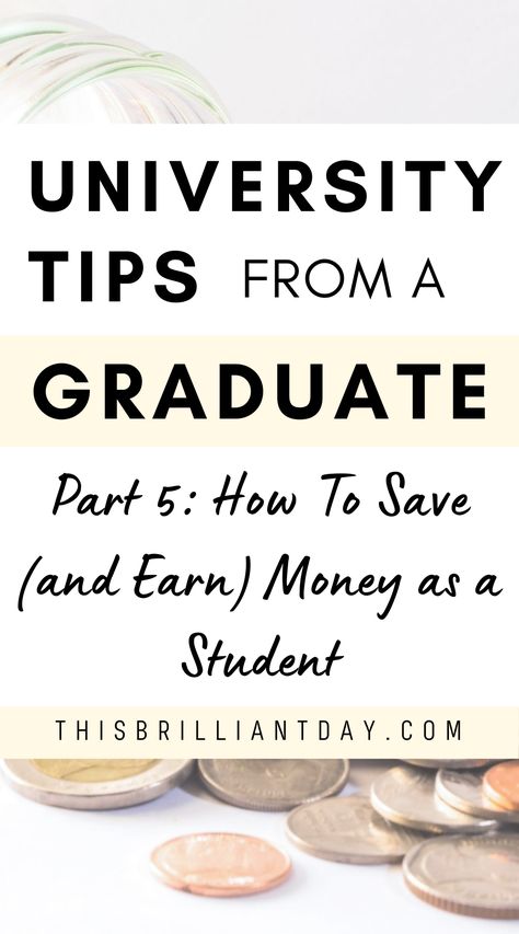 Are you a University student? For many students, money is tight. In this post, I share my best money-saving tips for students, from my own experience. How to budget and make your money go further. I also share some ways to earn extra money as a student.  #savemoney #student #university #moneytips #earnmoney #makemoney #money #unistudent #collegestudent Budgeting For University Students, Budgeting For Students, Earn Money As A Student, Save Money As A Student, Saving Money Monthly, Finance Student, Ways To Earn Extra Money, Wealthy Mindset, University Tips