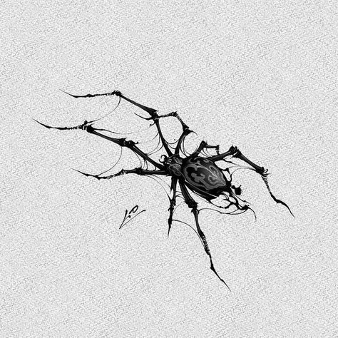 Web Tattoo, Sigil Tattoo, Spider Tattoo, Creepy Tattoos, Sketch Tattoo Design, Dark Art Tattoo, Tattoo Style Drawings, Tattoo Art Drawings, Dark Tattoo