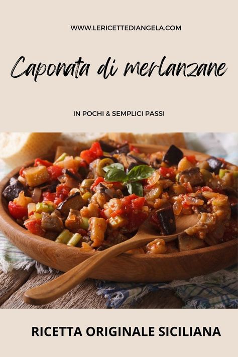 Scopri il sapore autentico della Sicilia con la mia Caponata di Melanzane, una prelibatezza mediterranea che danza tra sapori dolci e agrodolci. Questa è una ricetta originale siciliana, tramandata dalla mia famiglia per decenni, qui per deliziare il tuo palato! #CaponataSiciliana #RicettaOriginale #CucinaSiciliana #Melanzane #SaporiMediterranei #CaponataDiVerdure #TradizioneSiciliana #RicetteItaliane #CucinaAutentica #CucinaMediterranea #MelanzaneAllaSiciliana #CenaItaliana Kung Pao, Kung Pao Chicken, Meat, Chicken, Instagram Photos, Ethnic Recipes, On Instagram, Instagram