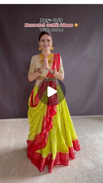 Silk Saree Draping Styles Modern, Saree Draping Styles Wedding, Saree Draping Styles Modern, Red Silk Saree, Saree Draping Styles, Saree Draping, Red Border, Kanjivaram Sarees, Rich Green