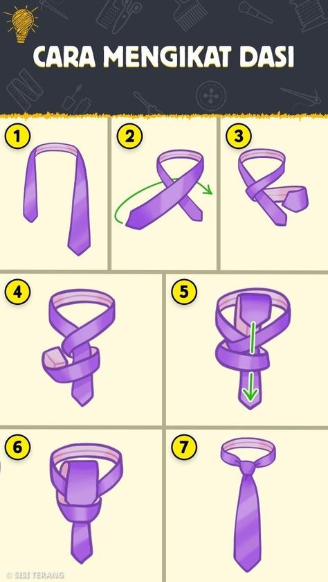 Simple Tie Knot, How To Tie A Necktie, Tie A Tie Easy, Simpul Dasi, Tie A Necktie, Necktie Crafts, Neck Tie Knots, Woodworking Jig, Survival Skills Life Hacks