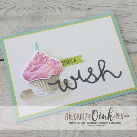 Sweet Cupcakes with Mikaela Titheridge, The Crafty oINK Pen Sweet Cupcake Stampin Up Cards, Happy Birthday Husband, Hello Cupcake, Cupcake Cards, Cupcake Card, Happy Birthday Friend, Sweet Cupcakes, Cake Card, Mom Cards