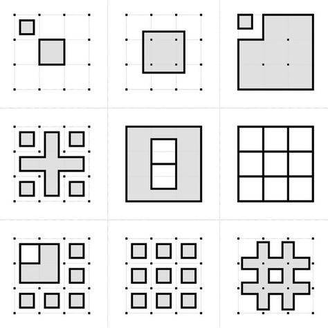 Grid Concept Architecture, 9 Square, Architecture Concept, Architecture Concept Drawings, Milan Italy, Interesting Stuff, Concept Architecture, Original Image, Picture Gallery