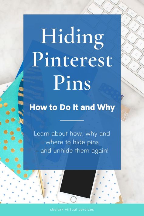 Hidden Pins How To Unhide, Things To Talk About, Pinterest Tutorials, Seo Writing, Pinterest Graphics, Pinterest Design, Blogging Resources, Pinterest Management, Entrepreneur Tips