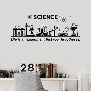 Science Wall, School Classroom Decor, Science Room, Science Classroom Decorations, Chemistry Classroom, Science Decor, School Decor, Science Chemistry, Decor Stickers