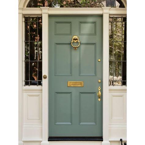 Sherwin Williams FRONT DOOR COLORS, 50 Exterior Door Colors, Best Front Door Colors, Door Color Ideas, Front Door Paint, Exterior Paints - Etsy Canada Tan House With Green Shutters, Front Door Colors With Taupe Siding, Golden Front Door, Charming Front Door, Door Color Brick House, Green Grey Front Door, Front Door Color With White House, Colored Door Exterior, Green Exterior Door Colors