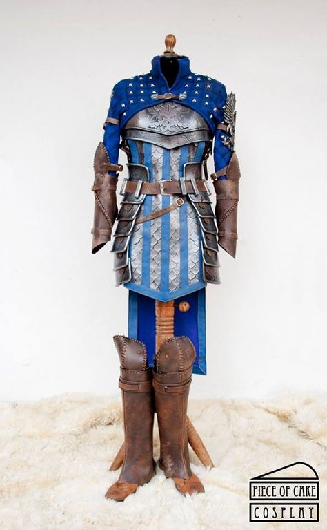 Grey Warden Armor, Warden Armor, Metal Armor, Grey Warden, Dragon Age Origins, Female Armor, Larp Costume, Medieval Armor, Medieval Clothing