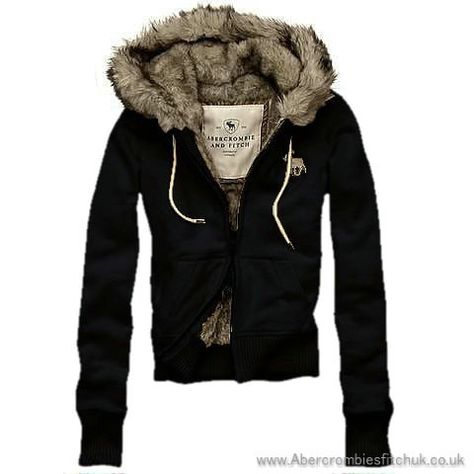 Abercrombie & Fitch Fur Hoodies Alicia Fur Lined Hoodie, Mcbling Fashion, 2000s Clothes, Lined Hoodie, 2000s Fashion Outfits, Really Cute Outfits, 2000s Fashion, Dream Clothes, Aesthetic Clothes