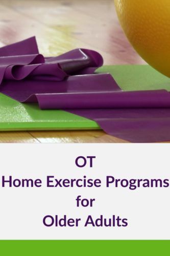 How to Prescribe EFFECTIVE OT Home Exercise Programs and using biomechanical/occupation based approaches to treat UE dysfunction | SeniorsFlourish.com #SNFOT #OT #HomehealthOT #occupationaltherapy #OTtreatmentideas Bujo Fitness, Certified Occupational Therapy Assistant, Geriatric Occupational Therapy, Senior Exercises, English Prepositions, Brain System, Occupational Therapy Assistant, Recreation Therapy, Occupational Therapy Activities