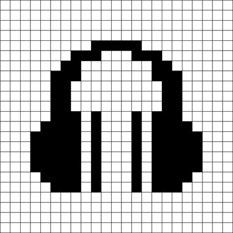 Darkcore rap aesthetic headphone pixels crochet patterns ideas blackcore black aesthetic Headphone Crochet Pattern, Headphones Pixel Art, Pixel Headphones, Pixel Drawing Aesthetic, Cute Pixel Art Aesthetic, Pixel Art Aesthetic Easy, Aesthetic Pixel Art, Headphone Aesthetic, Pixel Aesthetic