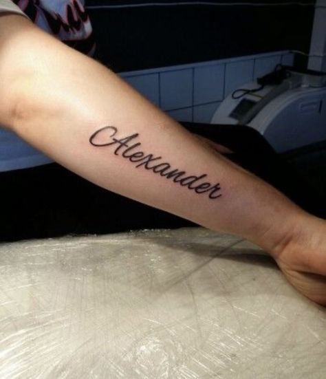 Alexander Name Tattoo, Alex Name Tattoo, Alex Tattoo Name, Alexander Name, Name Tattoos On Arm, Heart Tattoos With Names, Tattoo Pictures, Pretty Tattoos For Women, Cute Tattoos For Women