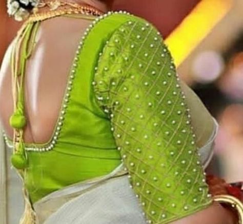 Light Green Blouse Designs, Simple Green Blouse Designs For Saree, Green Blouse Aari Work Designs, Green Blouse Designs, Dress Designs For Stitching, Silk Saree Blouse Designs Patterns, Latest Bridal Blouse Designs, Best Blouse Designs, Latest Blouse Designs Pattern