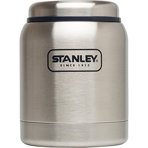 [Camping Food] Simple Modern 16oz Rover Food Jar - Vacuum Instulated 18/8 Stainless Steel Leak Proof Food Storage Container - Hydro Thermos Flask - Midnight Black ** You can get more details by clicking on the image. (This is an affiliate link) #CampingFood Cookware Set Best, Soup Thermos, Thermos Food Jar, Camping Dishes, Pot Noodle, Stanley Adventure, Storage Container Homes, Thermos Flask, Lunch Room