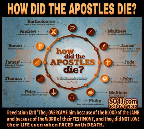 How Did The Apostles Die? The Disciples of Jesus Christ 12 Apostles Of Jesus, Apostles Of Jesus, 12 Disciples, Disciples Of Jesus, Revelation Bible Study, The 12 Apostles, Revelation Bible, 12 Apostles, Bible Mapping