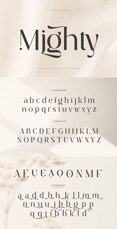 Mighty Luxury Glamour Beauty Font Luxury Fonts Typography, Fancy Fonts Alphabet, Typography Collage, Fonts 2024, Luxury Typography, Fancy Cursive Fonts, Best Cursive Fonts, Beauty Font, Luxury Fonts