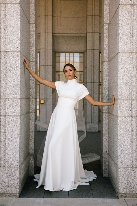 BEST OF 2021 — GOWNS – Utah Valley Bride Lds Temple Wedding Dresses, Lds Wedding Dresses Latter Day Bride, Temple Wedding Dress, Lds Temple Wedding Dress, Turtleneck Wedding Dress, Lds Wedding Dresses, Temple Wedding Dresses, Conservative Wedding Dress, Latter Day Bride