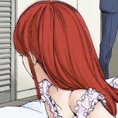 Solo Pfp Girl, Red Hair Anime, Solo Pfp, Pfp Girl, Hair Anime, Red Hair, Ginger, Red, Hair