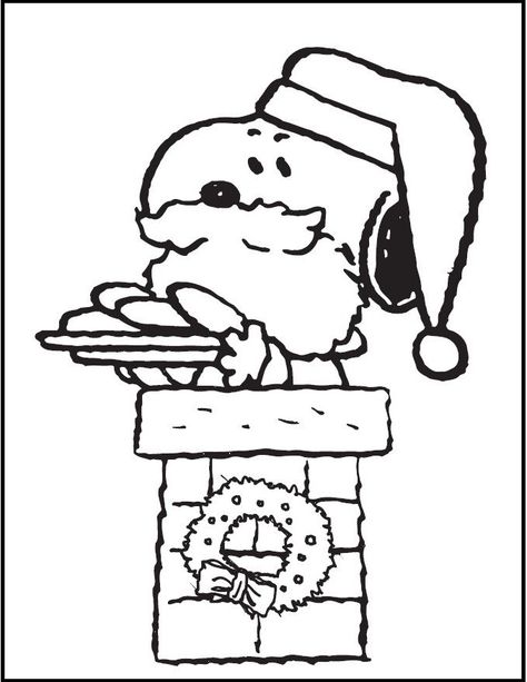 Snoopy as Santa Coloring Page Snoopy Coloring Pages, Christmas Present Coloring Pages, Merry Christmas Coloring Pages, Snoopy Easter, Charlie Brown Christmas Tree, Santa Coloring Pages, Christmas Coloring Sheets, Christmas Tree Coloring Page, Thanksgiving Coloring Pages