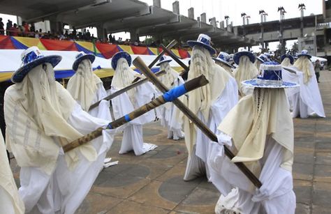 Eyo Festival in Lagos Nigeria Eyo Festival, Yoruba People, Ancient Kingdom, Masquerade Costumes, Cultural Celebration, Traditional Music, Lagos Nigeria, Cultural Identity, Cultural Diversity