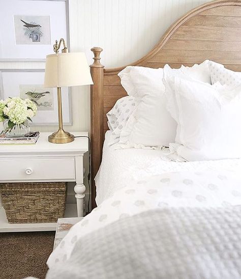 I just love Kristen over @ellaclaireblog master bedroom refresh!! This bed from @jossandmain has been a long time favorite of mine. I just love how her room turned out! #jossfind #jossandmain #home #interiordesign #farmhousestyle #bedroom #bedroomdecor #countryliving Bedroom Decorating Ideas, Coastal Bedrooms, Dreamy Bedrooms, Bedroom Refresh, Bedroom Decorating, Cool Ideas, Style At Home, Night Stand, Beautiful Bedrooms