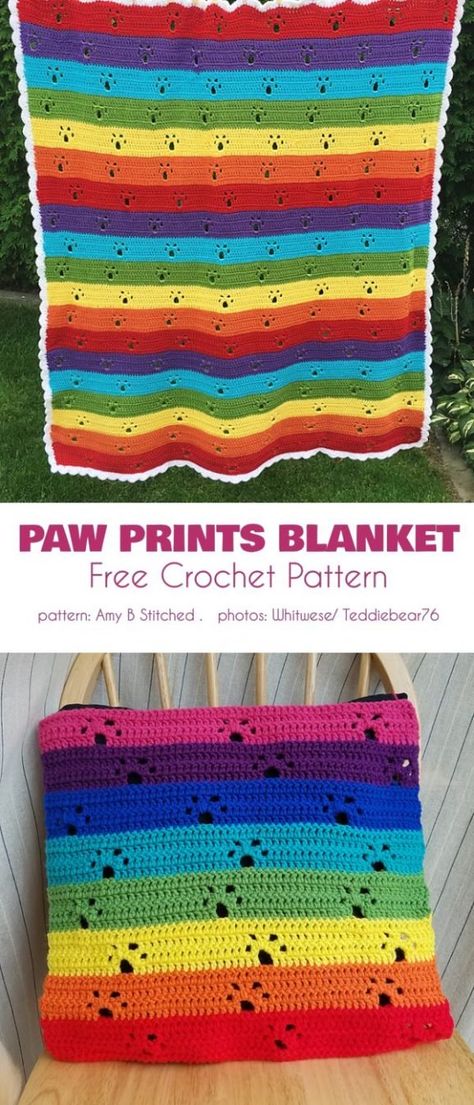 Crochet Dog Blanket Pattern, Paw Crochet Pattern Free, Crochet Dog Paw Pattern Free, Crochet Paw Prints Free Pattern, Paw Print Crochet Pattern Free, Crochet Dog Blanket Pattern Free, Crochet Pet Blanket Pattern Free, Crochet Paw Print Pattern Free, Pet Blanket Crochet