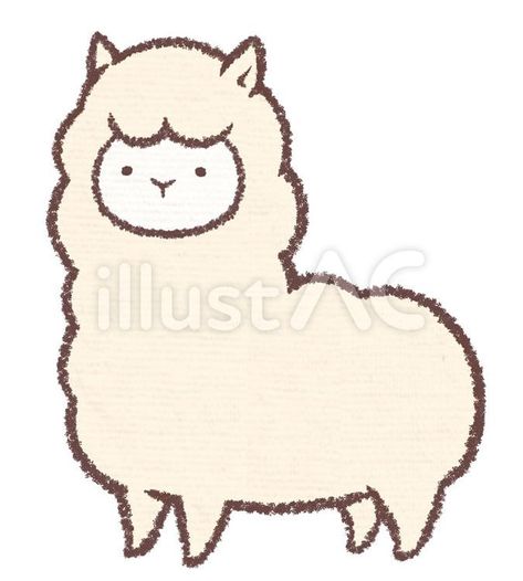 1122235 - Free Download - illustAC Peru Stickers, Alpaca Illustration, Alpaca Drawing, Animals Reference, Alpaca Stuffed Animal, Free Vectors, New Logo, Drawing Inspo, Cartoon Style