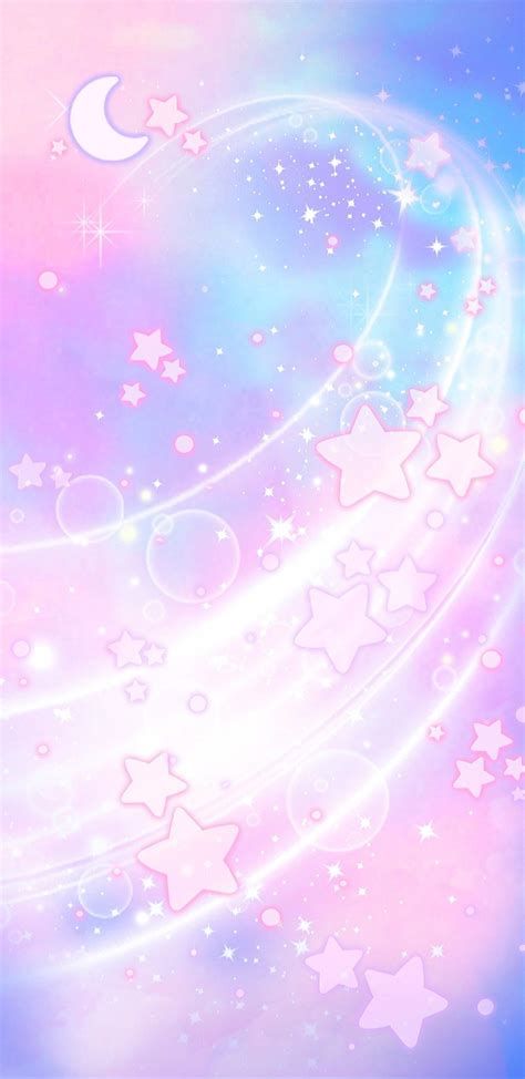 Fairykei Wallpaper, Kawaii Space Wallpaper, Kawaii Phone Wallpaper, Kawaii Stars, Ipod Wallpaper, Phone Wallpaper Boho, Kawaii Background, Pink Wallpaper Girly, Pretty Wallpapers Tumblr