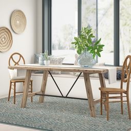 Dining room table only $729.99 http://liketk.it/3jN6J #liketkit @liketoknow.it @liketoknow.it.home @liketoknow.it.family #diningtable #LTKsalealert#LTKhome#LTKstyletip Dining Table Wood, Drop Leaf Dining Table, Rustic Retreat, Trestle Dining Tables, Solid Wood Table, Table Wood, Solid Wood Dining Table, Laurel Foundry Modern Farmhouse, Farmhouse Table