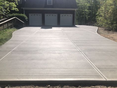 Driveway Expansion, Concrete Driveway Paint, Remove Paint From Concrete, Driveway Paint, Repair Cracked Concrete, Cement Driveway, Shades Of Grey Paint, Cracked Concrete, Painting Cement