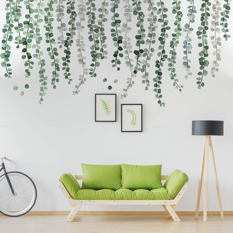 Vine Decal, Decorating With Sticks, Bedroom Decals, Vine Wall, Removable Wall Stickers, Flower Wall Stickers, Tree Wall Decal, Wall Stickers Home, Pvc Wall