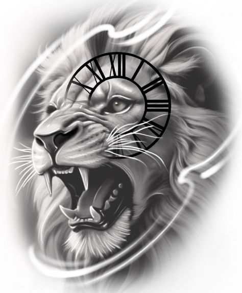 Alchemy Elements, Tattoo Artist Tips, Arm Tattoos Drawing, Tiger Tattoo Sleeve, Bookish Tattoos, Lion Head Tattoos, Tiger Tattoo Design, Cool Arm Tattoos, Lion Tattoo Design